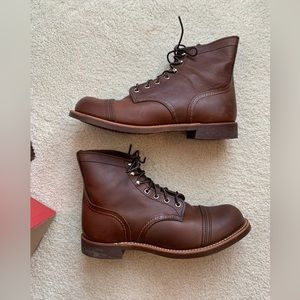 Red Wing Leather Boots men’s brown